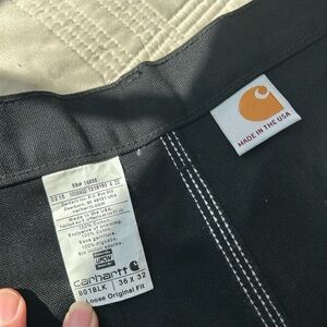 Carhartt Men's Black Cargo Pants